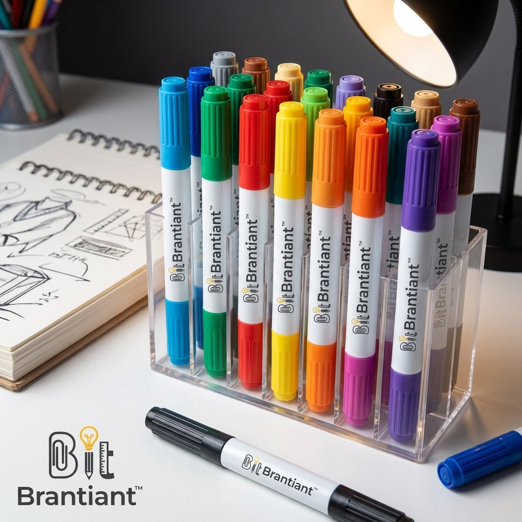 🎨 Brantiant™ DualColor Pro Art Markers Set